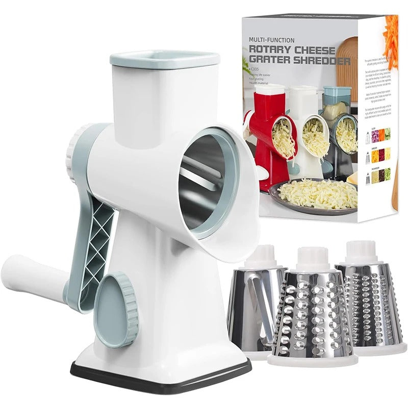 The SwiftSlice 3-in-1 Rotary Grater
