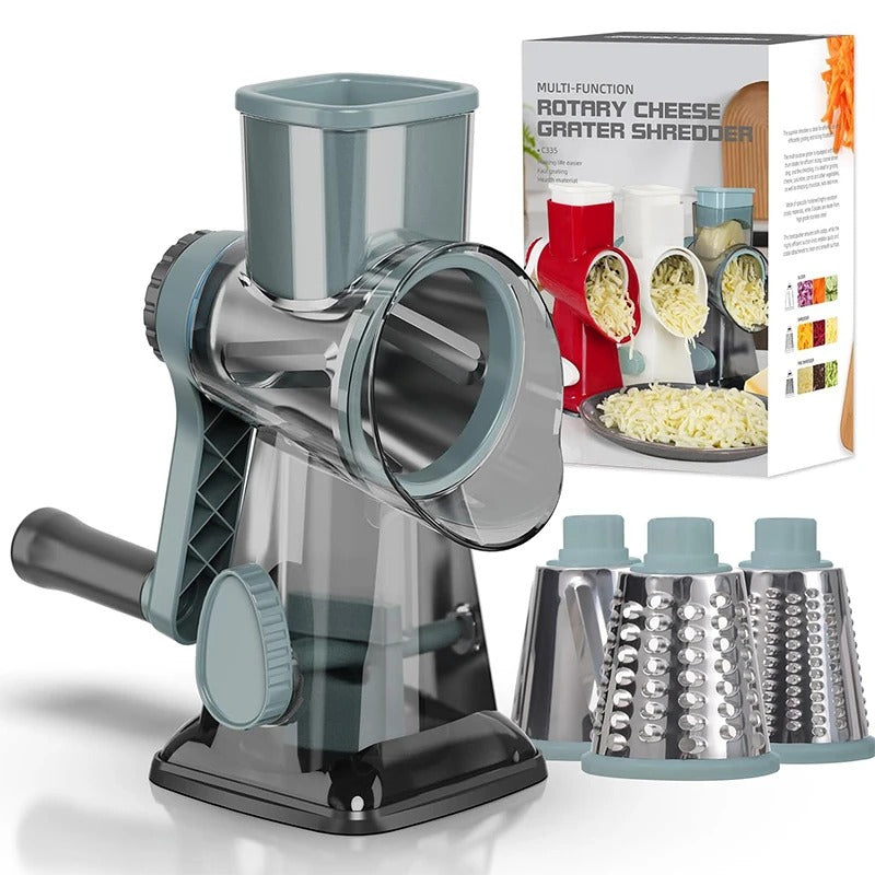 The SwiftSlice 3-in-1 Rotary Grater