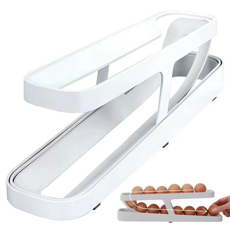 Auto-Rolling Egg Dispenser