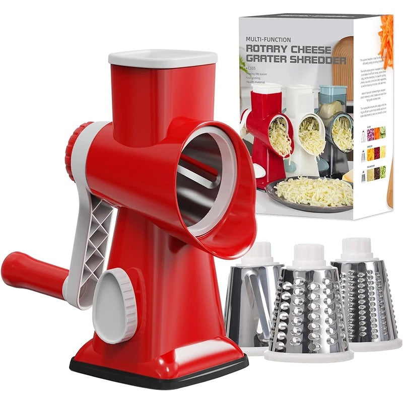 The SwiftSlice 3-in-1 Rotary Grater