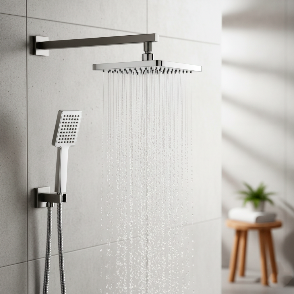 The Monsoon High-Pressure Shower Head