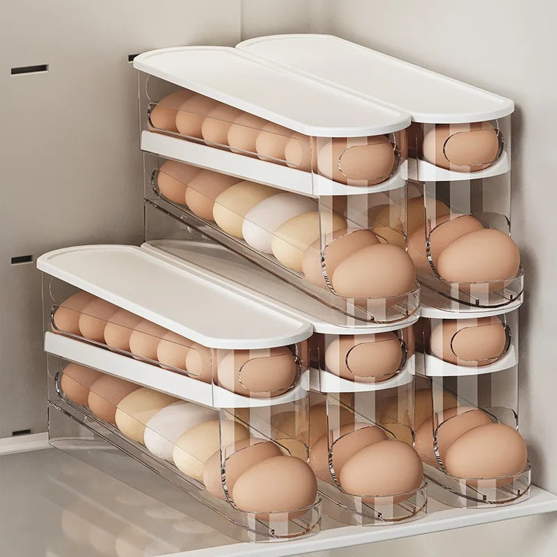 Auto-Rolling Egg Dispenser