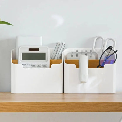 The Haven Desk & Media Organiser