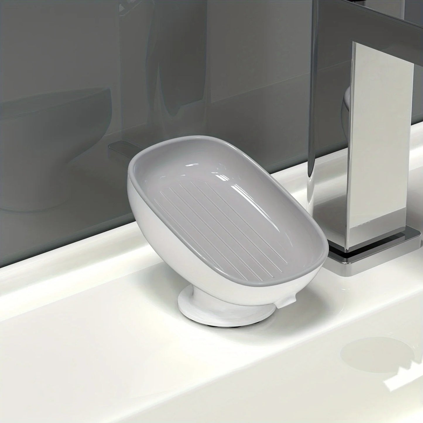 Leaf-Shaped Soap Dish