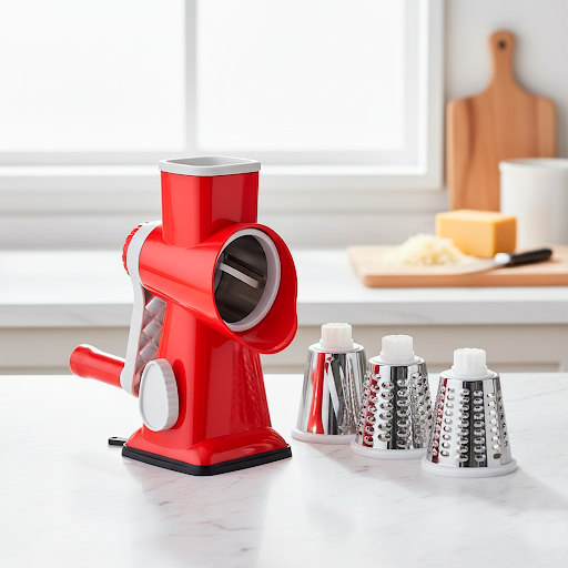 The SwiftSlice 3-in-1 Rotary Grater