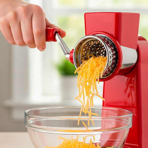 The SwiftSlice 3-in-1 Rotary Grater